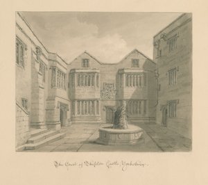 Skipton Castle, Yorkshire by John Chessell Buckler