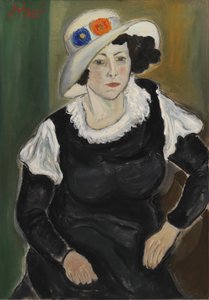 A Lady Wearing a Hat (The Artist