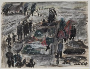 Burial in Winter by John Christensen