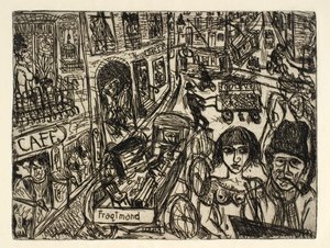 Street Life in Nørrebro by John Christensen