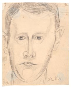 Self-Portrait en face