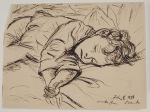 Sleeping child by John Christensen