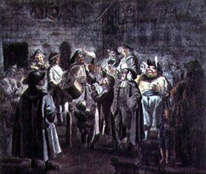 Night Musicians by John Collet