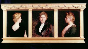 Triple Portrait of a Woman by John Collier