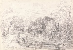 A Bridge near Salisbury Court, Perhaps Milford Bridge