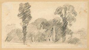 A House at Twyford by John Constable