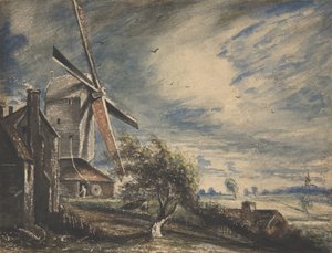 A Mill Near Colchester by John Constable