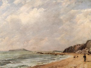 A View of Osmington Bay, Dorset, Looking Towards Portland Island by John Constable