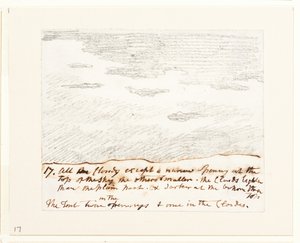Cloud study (after Alexander Cozens