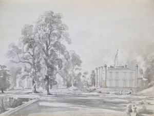 Coleorton Hall, Leicestershire, home of Sir George Beaumont by John Constable