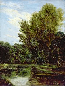 Corner of Hampstead Ponds by John Constable