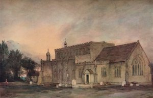 East Bergholt Church from the South-East