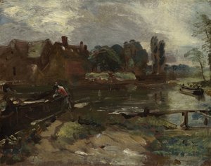Flatford Mill from the Lock