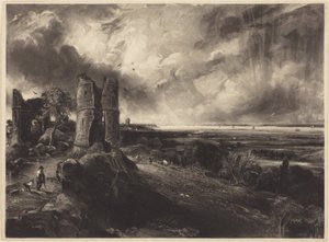 Hadleigh Castle (Large Plate) by John Constable