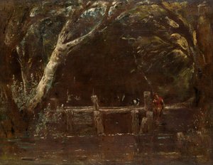 Landscape (The Lock) by John Constable