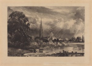 Salisbury Cathedral by John Constable