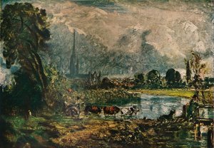 Salisbury Cathedral, c1829