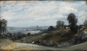 The Vale of Dedham from Langham, 1812