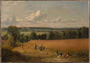 The Wheat Field by John Constable