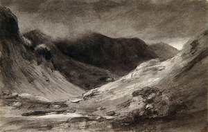 The vale of Newlands: A very stormy afternoon