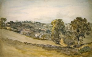 View Towards Langham Church from Near Stratford Road, Dedham by John Constable