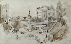 Construction of the London and Birmingham Railway, c.1835