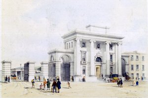 Entrance to Birmingham Station, 1838-39