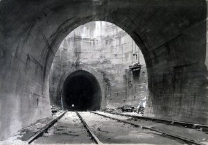 Great ventilating shaft, Kilsby Tunnel, Northamptonshire, 1837-38