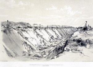 Tring Cutting, 19th June 1837 by John Cooke Bourne