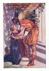 Perseus started forth on his great adventure, from The Gateway to Romance published by Thomas Nelson & Sons