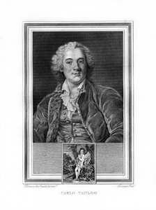 Carle or Charles-Andre van Loo, French Subject Painter by John Corner