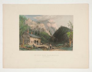 The Notch House, White Mountains, New Hampshire, Illustration for Nathaniel Parker Willis by John Cousen