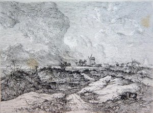 Mousehold Heath, Norwich, c.1810-11 by John Crome