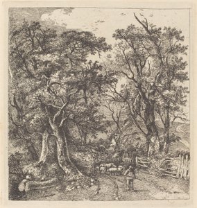 Road Scene, Hethersett by John Crome