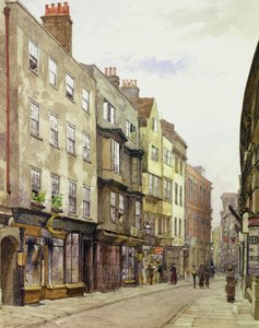 Holywell Street Looking West, 1882