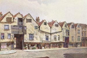 Lost London: Ancient Tenements in Bermondsey Street by John Crowther