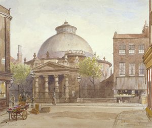 Spa Fields Chapel, Exmouth Street, Finsbury, London, 1886 by John Crowther