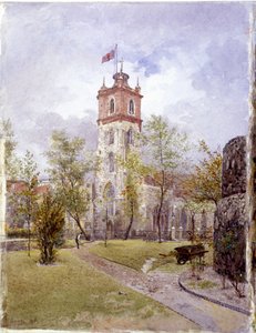 St Giles without Cripplegate, London, 1882