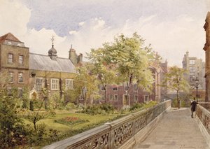 Staple Inn Hall from the Garden
