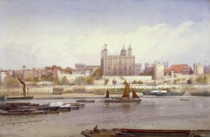 Tower of London, 1893 by John Crowther