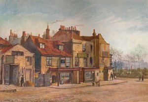 View of Lawrence Street, Chelsea, London by John Crowther