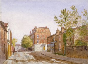 View of Mawson House, Chiswick Lane, Chiswick, London by John Crowther
