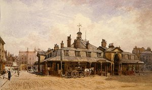 View of Oxford Market, St. Marylebone, c.1880