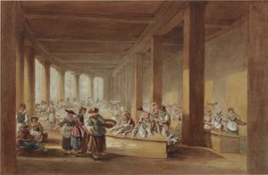 The Old Fish Market, Sandhill, Newcastle upon Tyne by John Dobson