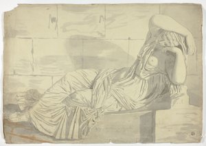 After Sculpture of Ariadne by John Downman