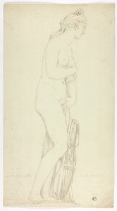 Antique Statue of Standing Venus