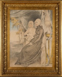 The Determined Widow Mrs. Croad and Her Only Daughter
