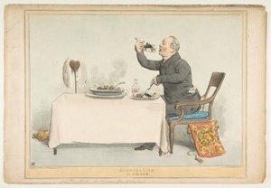 Cannibalism or an Irish Stew by John Doyle