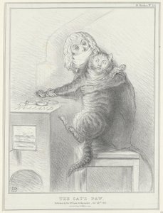 Caricature of Talleyrand and Palmerston, 1832 (Political Sketches) by John Doyle