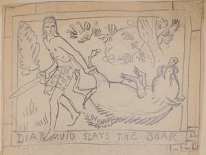 Diarmuid Slays the Boar